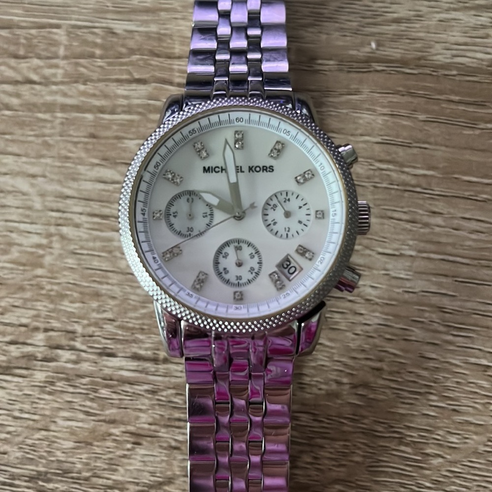 Michael Kors silver watch